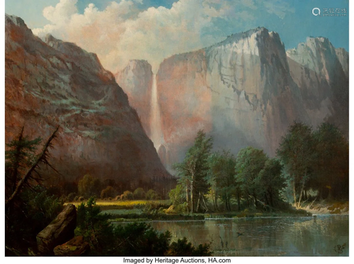 47060: Nicholas Roe (American, 19th Century) Yosemite F