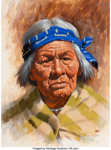 47062: Arthur Saron Sarnoff (American, 1912-2000) Zuni