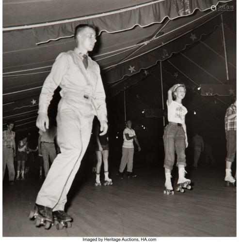 38001: Berenice Abbott (American, 1898-1991) Rollerskat
