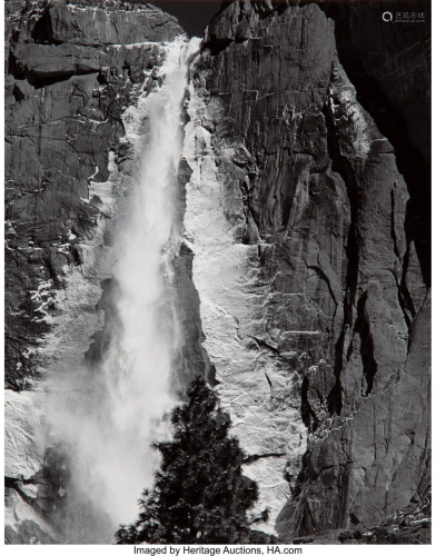 38008: Ansel Adams (American, 1902-1984) Upper Yosemite
