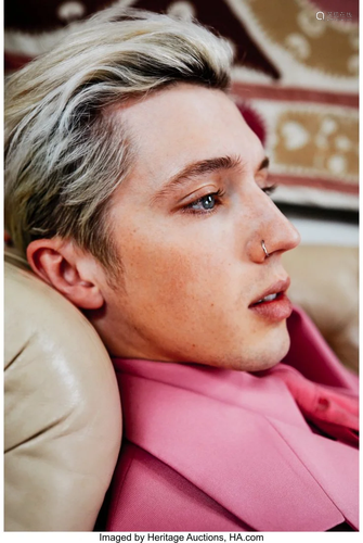 38059: Jack Pierson (b. 1960) Troye Sivan, 2018 Digital