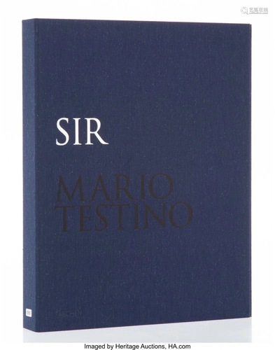 38097: Mario Testino (Peruvian, 1954) SIR (Collector's