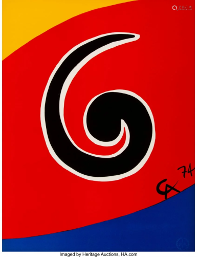 40007: Alexander Calder (1898-1976) Untitled, from Flyi