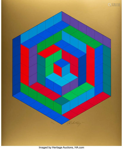 40083: Victor Vasarely (1906-1997) Antworten an Vasarel