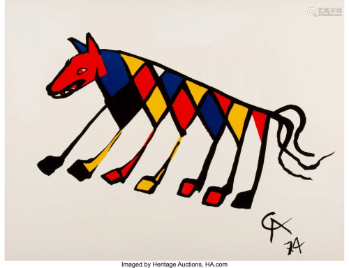 40008: Alexander Calder (1898-1976) Untitled, from Flyi