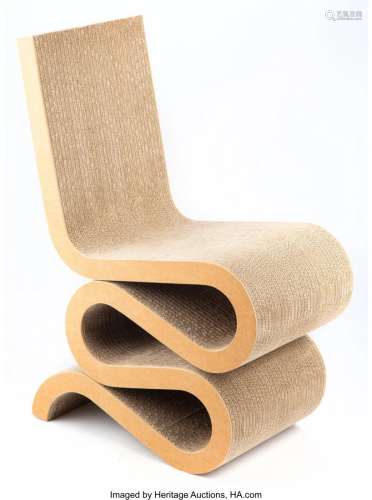 40024: Frank Gehry (b. 1929) Wiggle Chair, designed 197