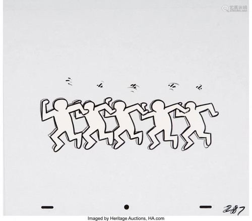 40031: After Keith Haring Sesame Street Break-Dancers