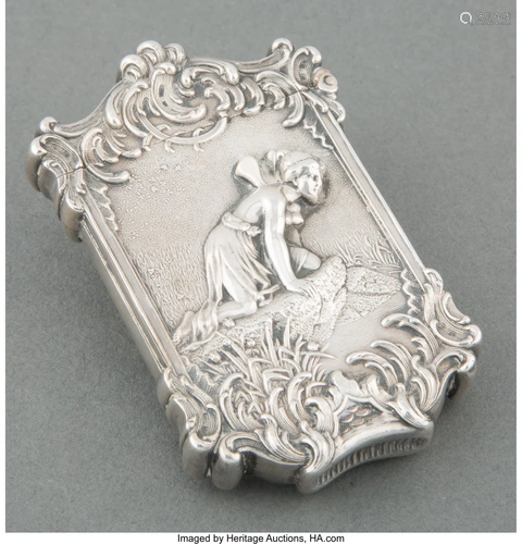 27085: A William B. Kerr & Co. Art Nouveau Silver Match