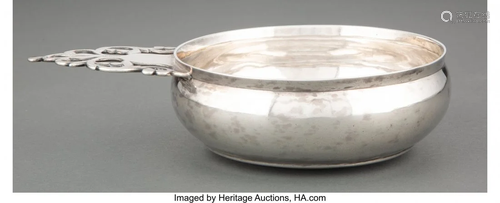 27122: A Benjamin Burt Coin Silver Porringer, Boston, M