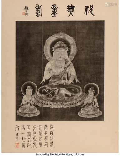 78235: A Group of Five Chinese Prints with Multiple Art