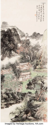 78209: Attributed to Huang Binhong (Chinese, 1864-1955)