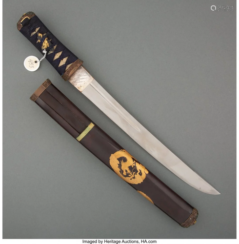 78302: A Japanese Sword 16-1/4 x 1-1/2 x 1-1/4 inches