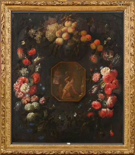 VAN SON Joris (1623 - 1667). Attribué à.