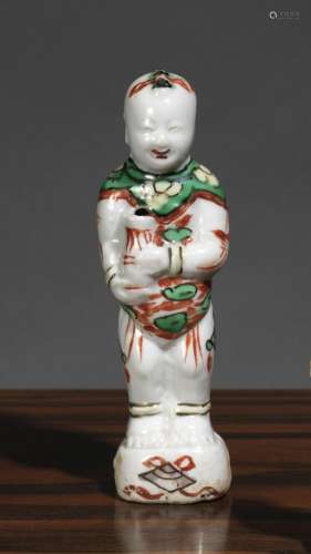 浩浩中国。清康熙年间（1662-1722）青花家型釉瓷。高13厘米来源：Compagnie de la Chine et des Indes (Paris) (Inv.17627b 1957年购得)