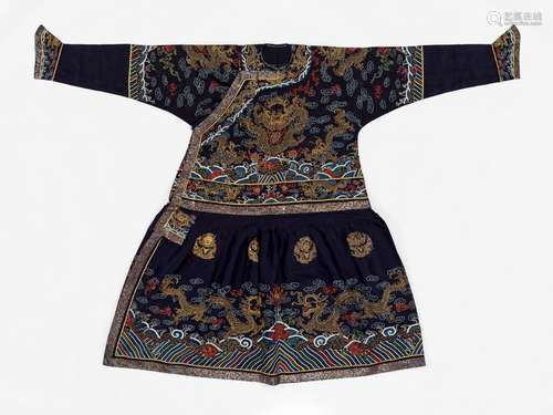 A FESTIVE ROBE, CHAO FU, QING DYNASTY