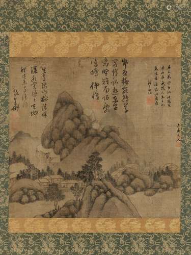 ‘MOUNTAIN LANDSCAPE’, ANONYMOUS, YUAN TO MING DYNASTY