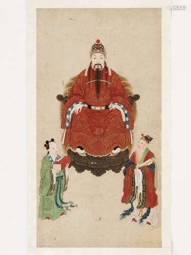 ‘THE CHENGHUA EMPEROR’, IMPERIAL SCHOOL, QING DYNASTY