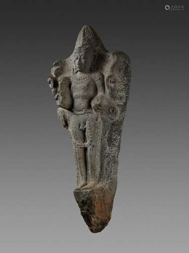 A MONUMENTAL GRANITE FIGURE OF SHIVA, CHOLA PERIOD