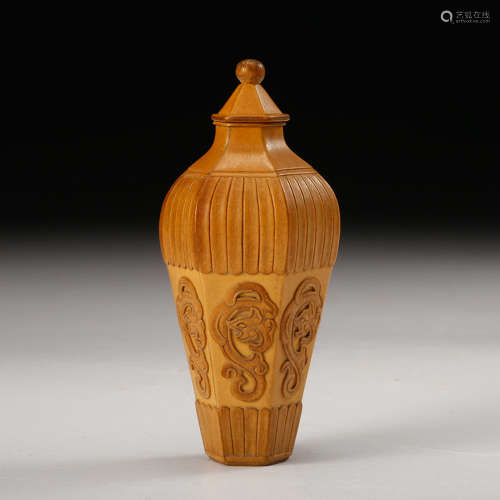 Chinese Bamboo Snuff Bottle