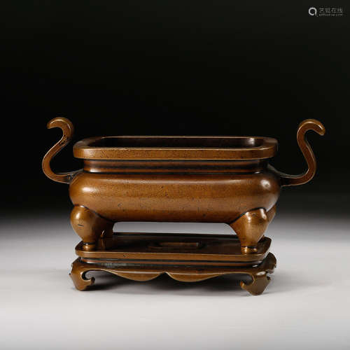 Chinese Bronze Incense Burner