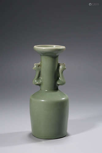 Chinese Celadon Glazed Porcelain Vase