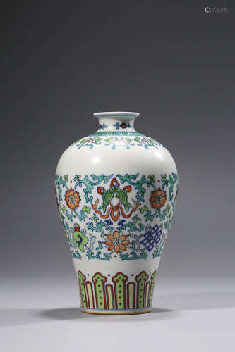 Chinese Doucai Porcelain Vase