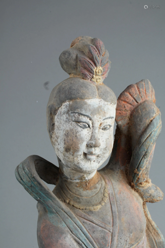 Chinese Pottery Statue