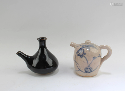 Two Korean Porcelain Washer