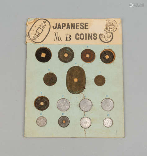 Sets Japanese Old Coins Collection