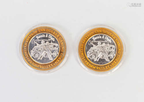 Sets Primm Valley Casino .999 Fine silver coins