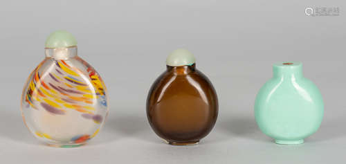 Groups Chinese Old Peiking Glass Snuff Bottles