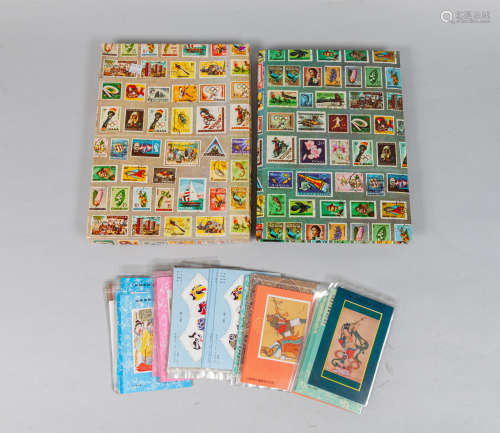 Set Chinese Vintage Stamps