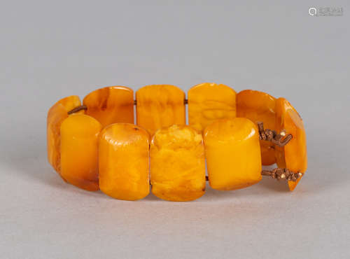 Antique Nature Amber Bracelet