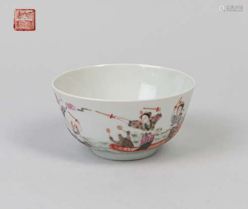 Chinese Famille Rose Porcelain Bowl