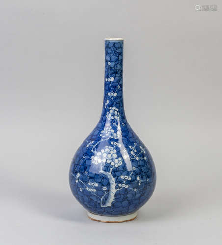 Chinese Export Blue White Porcelain Vase