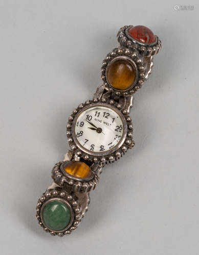 Japan Designed Nine West Gem Stone Watch