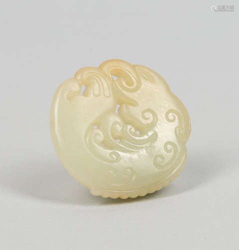 Chinese White Jade Carving