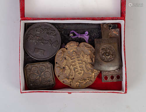 Sets Chinese/Japanese Bronze Pieces