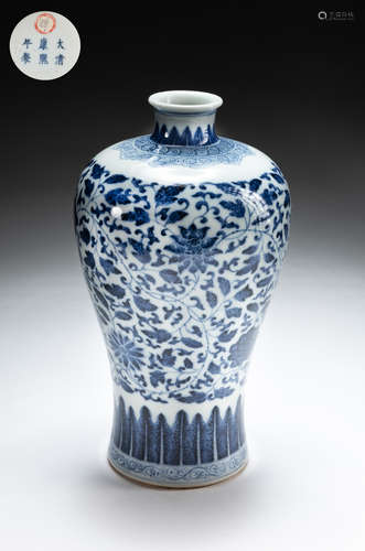 Chinese Blue White Porcelain Vase