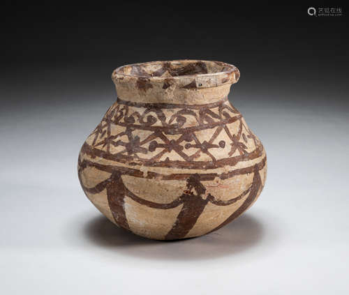 Native American Type Pottery Jar