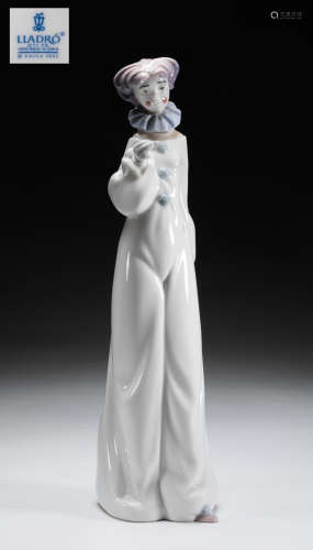 Collectible Lladro Porcelain Figure of Clown