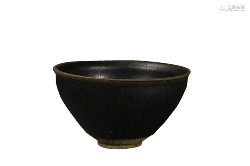 JIZHOU WARE BLACK GLAZED BOWL