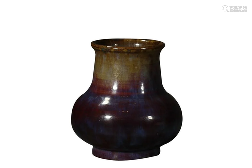 FLAMBE GLAZED CENSER