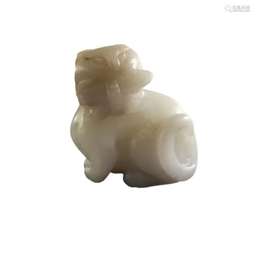 Chinese Jade Carved Animal