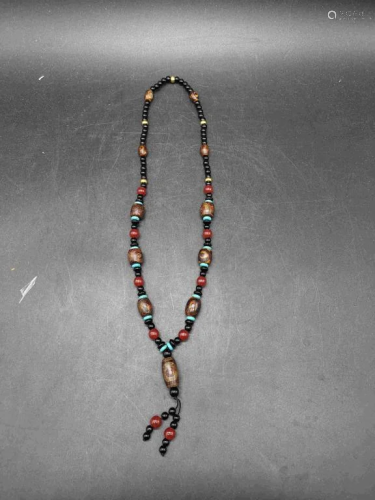 Chinese Tianzhu Beads Necklace
