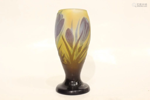 Art Nouveau Galle Vase