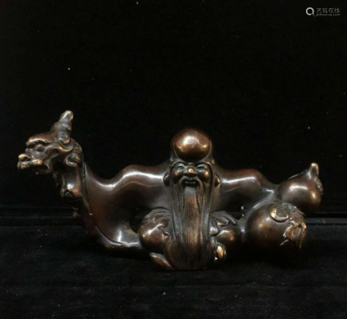 Chinese Bronze Figurine
