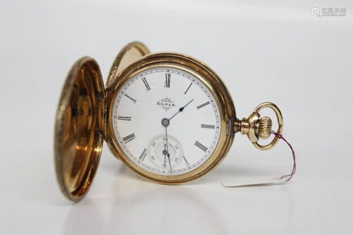 Pocket Watch w 14K Gold