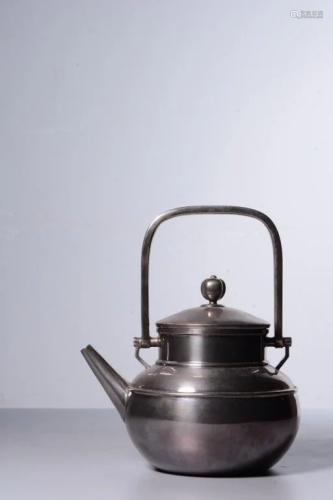 Japanese Silver Teapot