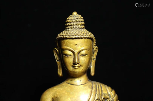 Chinese Mix-Metal Buddha